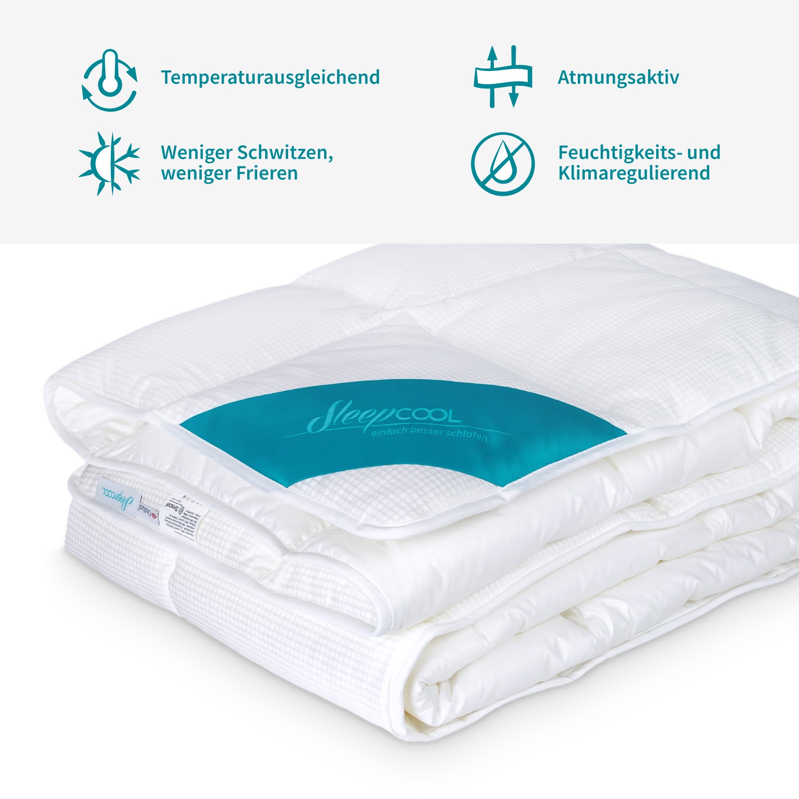 Temperature-regulating Duvet (1000g-1200g)-COOL.EMOTIONS-Less sweating, less freezing